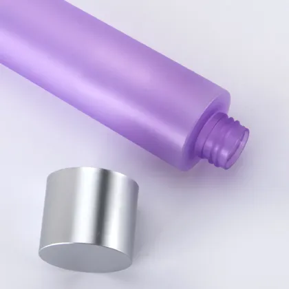 Plastic clear frosted Makeup remover oil bottle