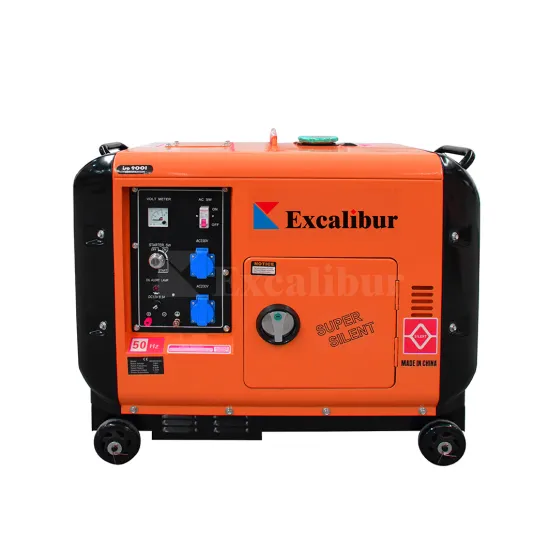 Excalibur 7kVA Super Silent 6000W/6500W Single Phase 3 Phase Diesel Generator