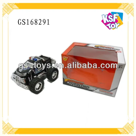 Plastic Frction Car Toy For Kids Cross-country Car Toy