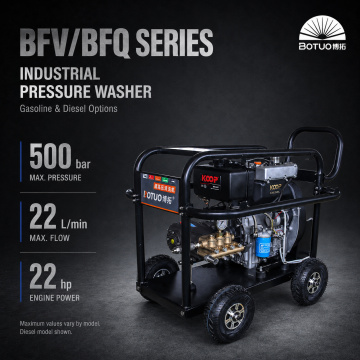 BOTUO BFV/BFQ Series 350–500 bar Industrial Pressure Washers