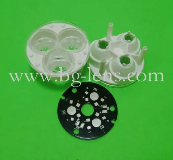 3W led lens with PCB (BG-50-60-3TE-S)