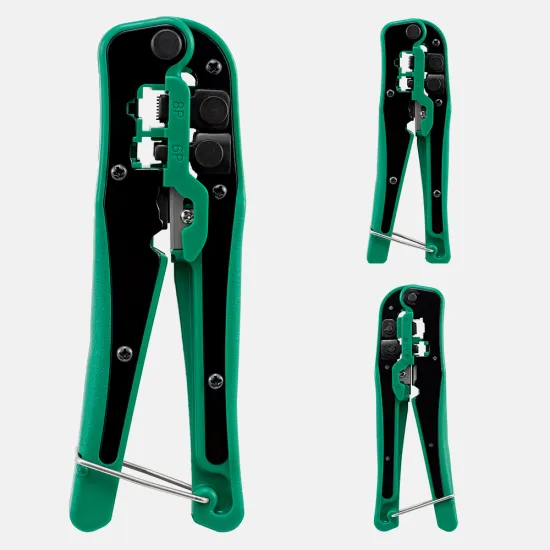 Automatic Hand Network Wire RJ45 11/12 Pin Crimper Tool