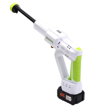 High-Pressure Wireless Car Wash Machine with Lithium Battery - Portable Brushless Water Gun