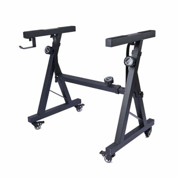 Detachable Adjustable Z Style Electronic Keyboard Stand with Wheels