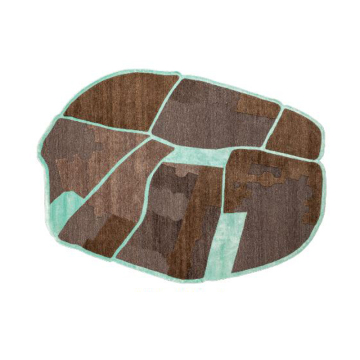 Customizable Special Shaped Soft Wool Carpet for Home Decoration