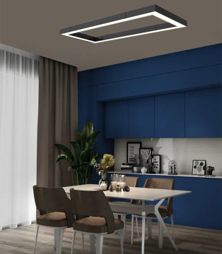 Korea Market LED Linear Lighting 1200mm - No Glare, No Flicker, Linkable Aluminum Profiles for Shopping Malls and Studios