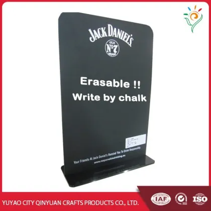 Restaurent and bar table stand menu holder