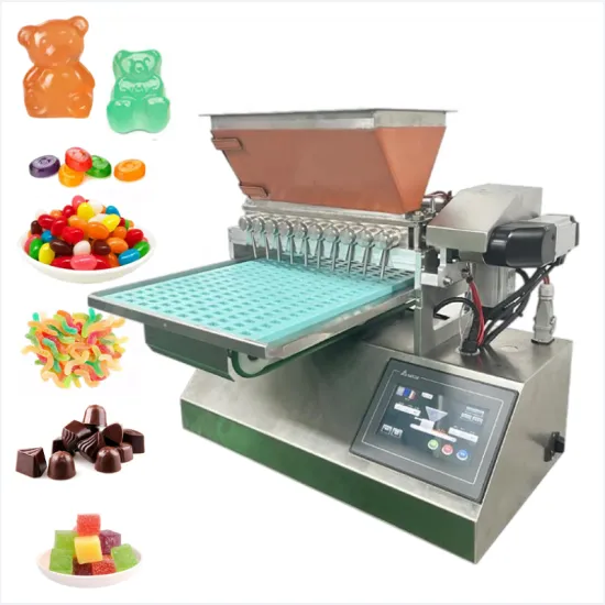 Small Chocolate Hard Candy Making Machine - Table Gummy Depositor & Chocolate Pouring Machines