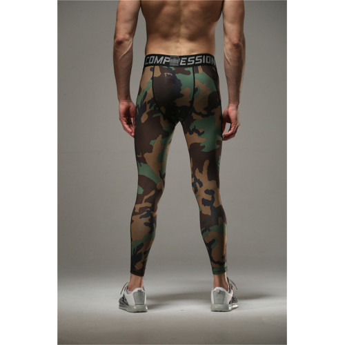 New Men Camo Camouflage tights Dry Fit Compression Pants