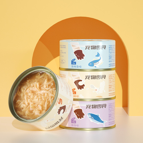 Sopa de lanche OEM ODM pode comida para gato