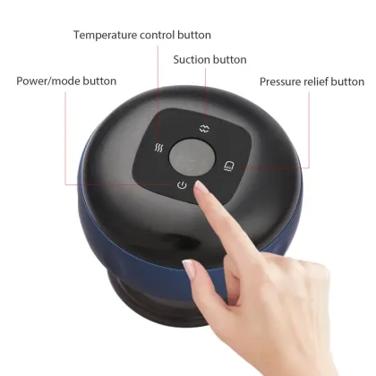 Electric Cupping Massage Scraping Device for Meridian Therapy and Fat Burning