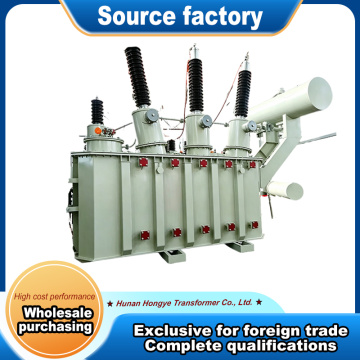 Oil immersed transformer for substation