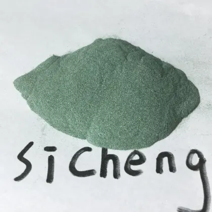 green silicon carbide grains for processing soft metals