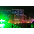 Outdoor large lake dancing fountain show