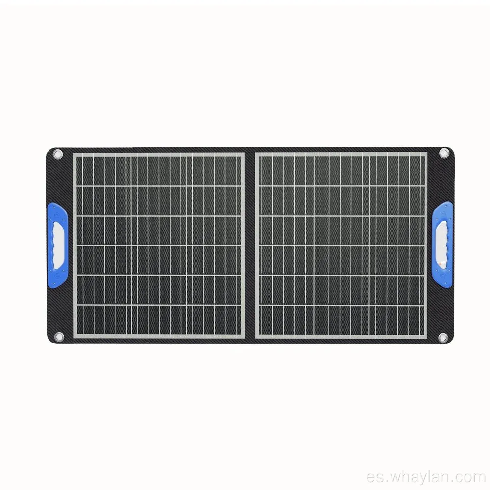 Superposición al aire libre Flexible plegable 160W 170W Panel solar