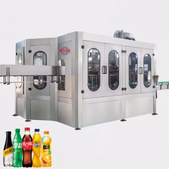 Automatic 500ml Water Fruit Juice Production Line Machinery