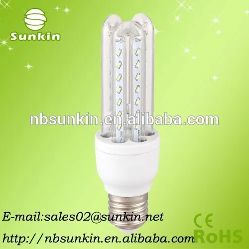 2015 NEW product U shape 3U led energy saving lamp repairing