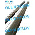 Bimetal 150mm Screw and Cylinder for PP Film Recycling Pelletzing