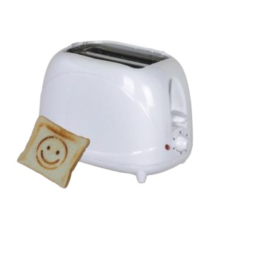 Custom Logo Toaster with CE and EMC Certificates: Unique 2-Slice Design