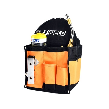 Portable Uweld Oxygen MAPP Torch Welding Kit - Holds 4 Bottles