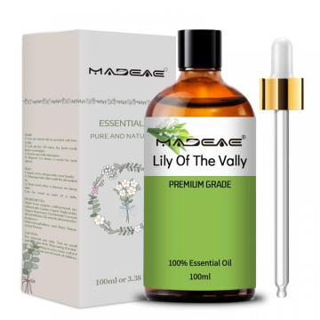 Huile essentielle à 100% pur de l&#39;huile de vallée pour le massage des diffuseurs