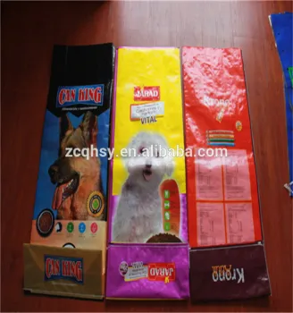 China high quality 20lb dog pet food packaging bags for sale