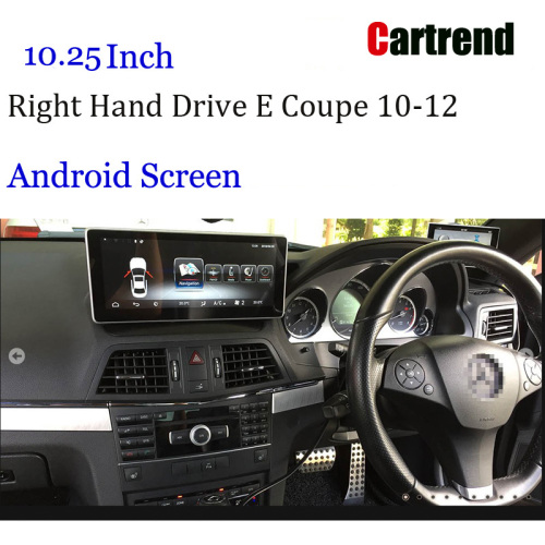 10.25 multimedia do jazdy prawostronnej E coupe