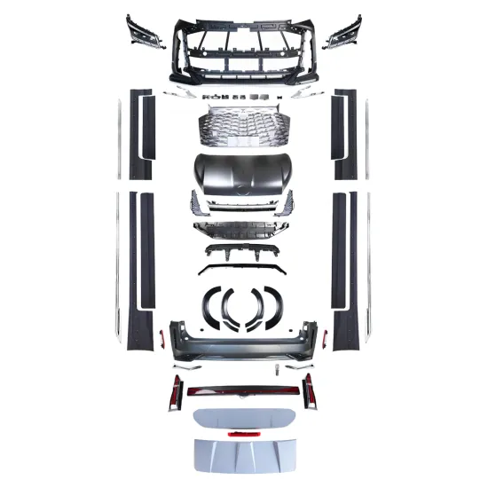 Super-Luxurious Upgrade Side Skirt Bumper Bodykit for Toyota Hiace 2018-2023