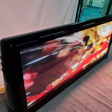 Maan Advertising P8mm HD LED Taxi Top Display Boards Billboard for Car Rear Window