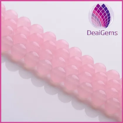 Wholesale 6mm round pink jasper bead