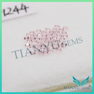 Free Samples Wholesale Loose Artificial gems #A1244 Round Brilliant Cut Nano Sital Gemstones for Jewellery Price