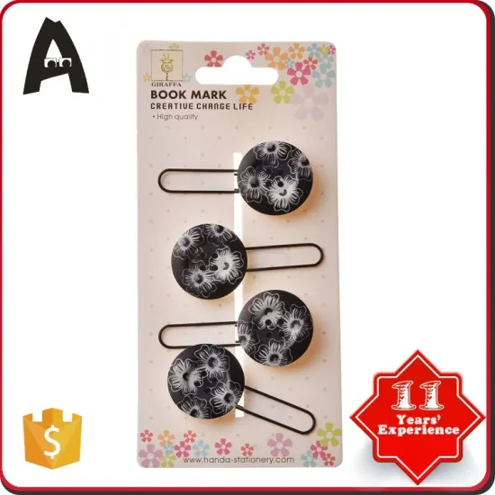 Fully stocked factory supply eiffel tower design metal paper clips