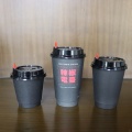 Copos de papel de parede dobro resistentes ao calor 16oz