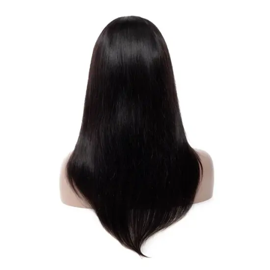 Tuneful Unprocessed Brazilian Human Hair  OEM Vendors 4*4 closure wig Virgin medium brown Swiss Lace front 100% Human Hair Wig