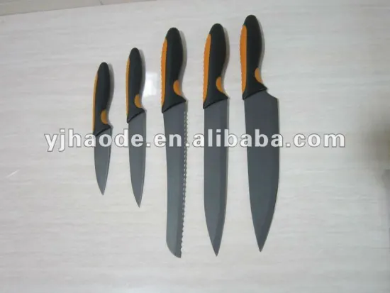 haode 5 pcs non-stick knife set