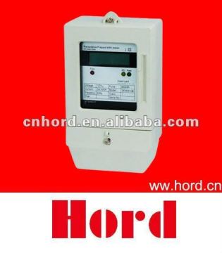 DEM091QB SINGLE PHASE ELECTRONIC PREPAYMENT FRONT BOARD INSTALLED ACTIVE ENERGY METER