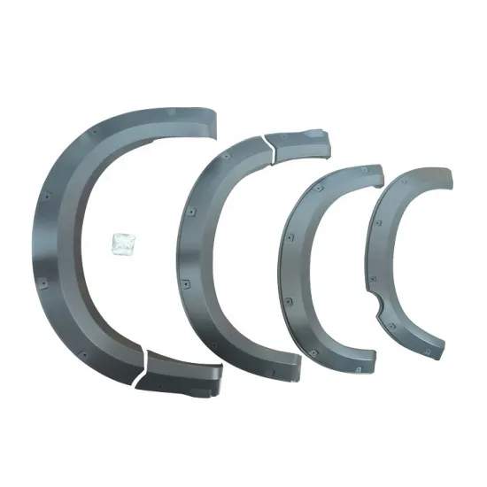 Matte Black Fender Flares with Rivets for Chevrolet Colorado 2015-2020