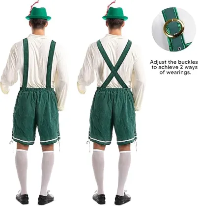 Bavarian Oktoberfest Costume German Beer Festival Costume