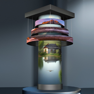 Hunan Caiyi Soft Module Curved Indoor LED Screen for Advertising