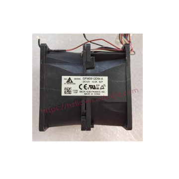 ปริมาณอากาศสูง 8 ซม. 12V 12A พัดลมบูสเตอร์ยานยนต์ GFM0812DW-A 8080