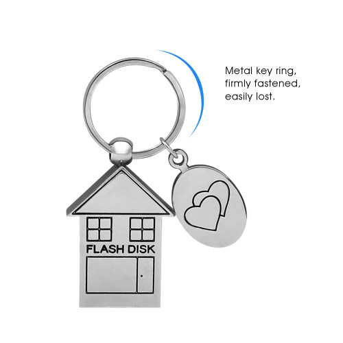 Metal House Flash Memory Usb 32gb Flash Drive