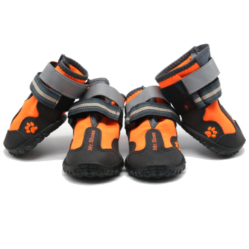 Hot Selling Reflective Mesh Neoprene Cotton Pet Socks for Hiking and Walking