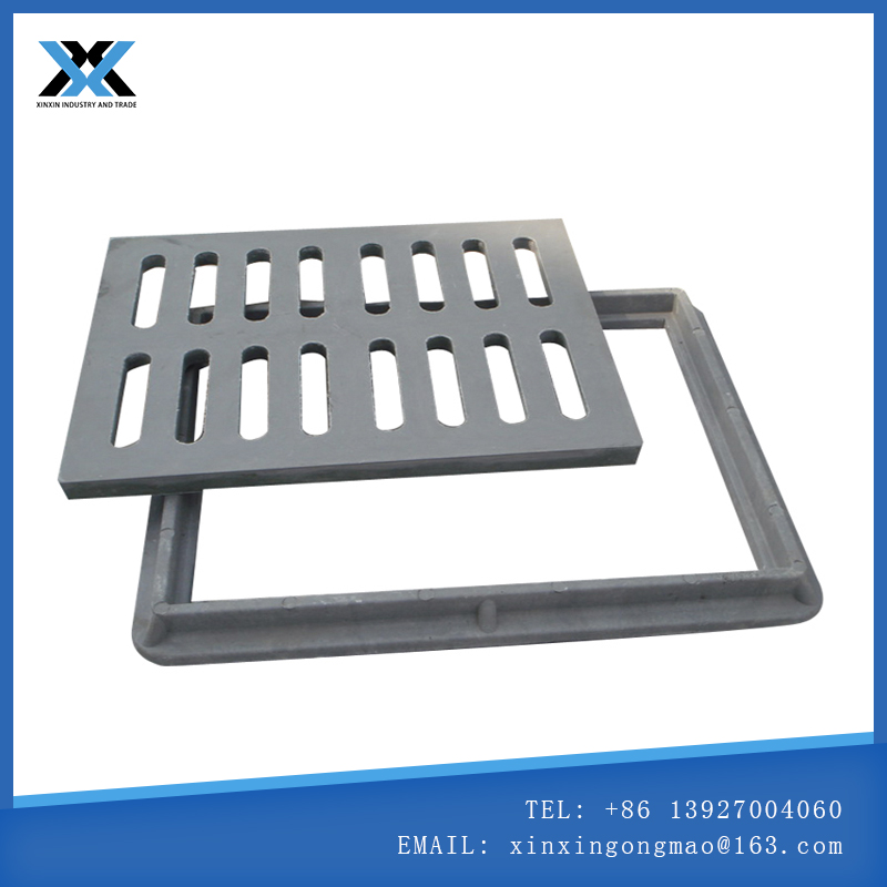 Square composite rainwater grate