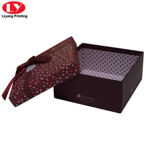 Luxury Square Carton Rigid Gift Box