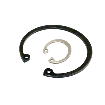 C Snap Lock Retaining Ring Washers Custom Bores 8-100mm Spring Steel
