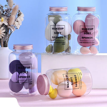 Custom Private Label Latex-Free Soft Beauty Egg Makeup Blender Sponge - Multi-Color & Portable