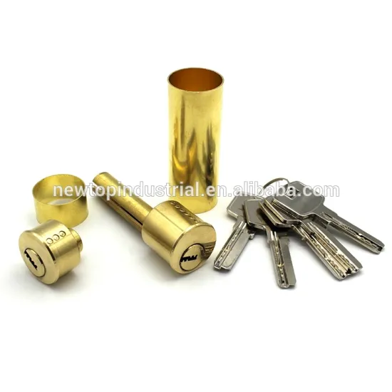 High Quality Euro round type brass mortise cylinder lock types made in china