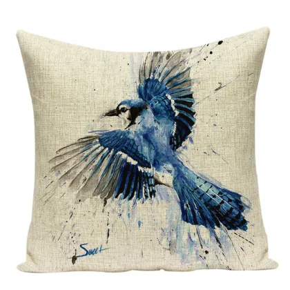 Farmhouse decor Birds insects cushion cover cushions home decor Custom pillow cover bees cute outdoor cushions Throw pillows