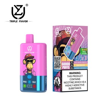 Uzy Triple Flavour 60K Puffs Grosir Vape