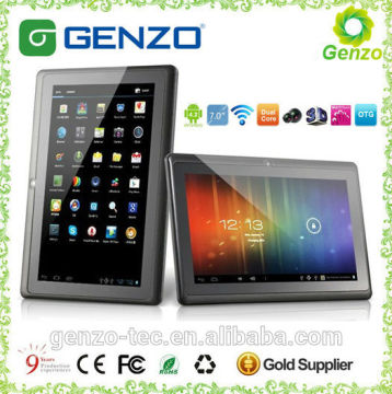 Cheapest dual core 7 inch tablet pc with 2500mAh battery
